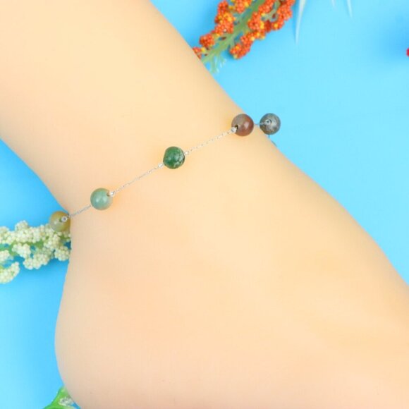 Elegant Handmade Anklet – Perfect for Women & Girls | Ideal Gift Option, DYC1634 - Picture 3 of 10